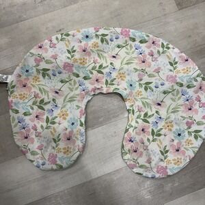 Boppy Zipper Cover For Breastfeeding Baby Girl Floral Authentic